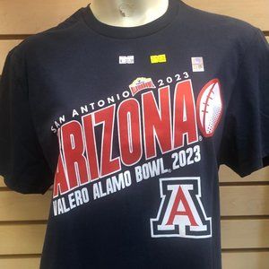 2023 Alamo Bowl Navy Blue Tshirt(Arizona Wildcats)